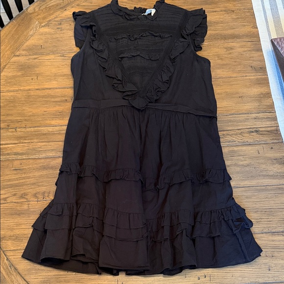Tuckernuck + Pomander Place Dresses & Skirts - Pomander Place Black Ruffle Tiered Sleeveless Dress